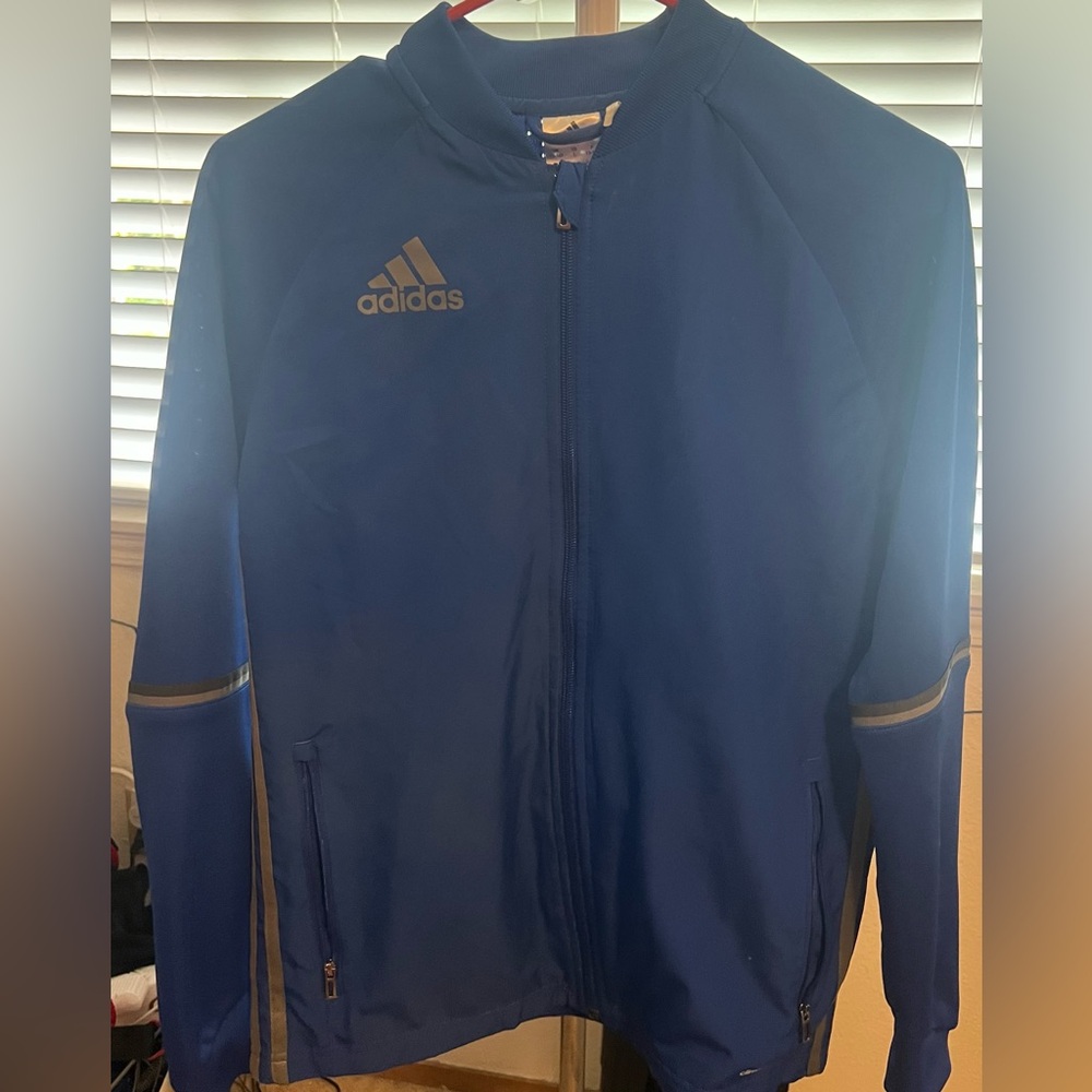 Youth Adidas Climicool jacket - blue